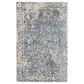 Feizy Reagan 5" x 8" Gray and Blue Area Rug, , large