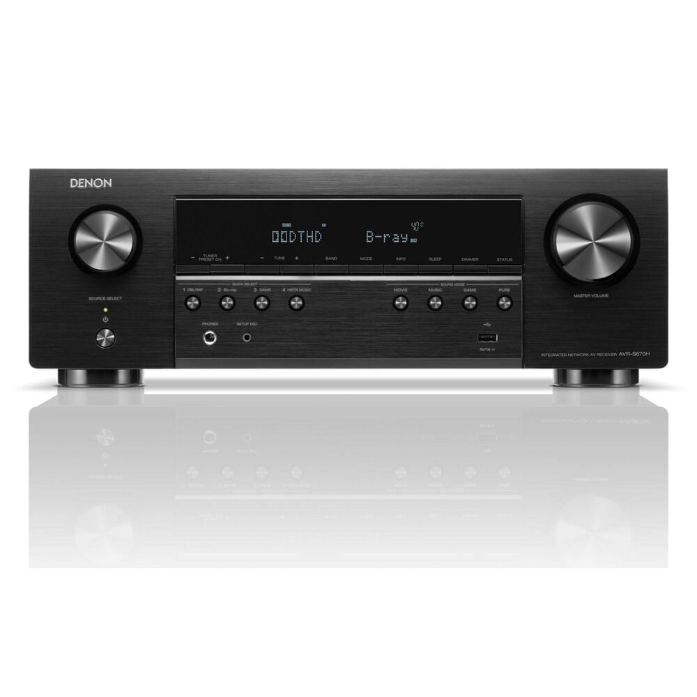 Denon Denon AVRS670H 5.2 channel receiver with Polk Monitor Speakers, , large