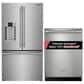 Frigidaire Professional 2-Piece Kitchen Package with 22.6 Cu. Ft. Smart French Door Refrigerator and 24" Dishwasher in Stainless Steel, , large