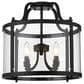 Golden Lighting Payton Semi-Flush in Matte Black, , large