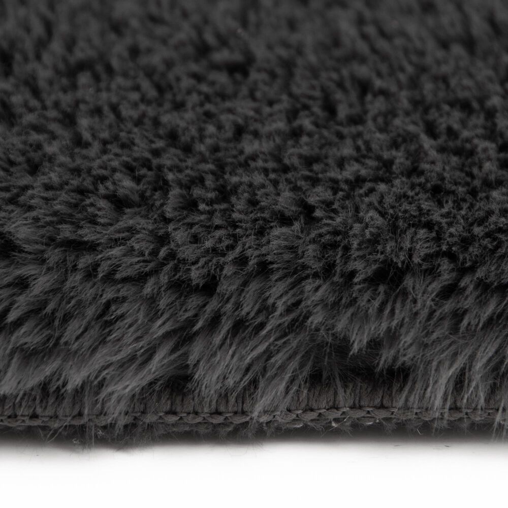Central Oriental Belgian Black 7'6" x 9'6" Area Rug, , large