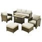HOMLUX 6-Piece Patio Set in Gray, , large