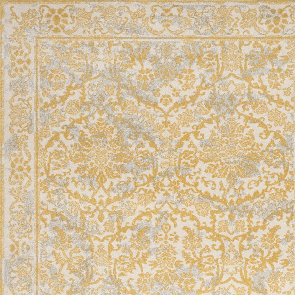 Safavieh Evoke EVK242S-3 3&#39; x 5&#39; Ivory/Gold Area Rug, , large