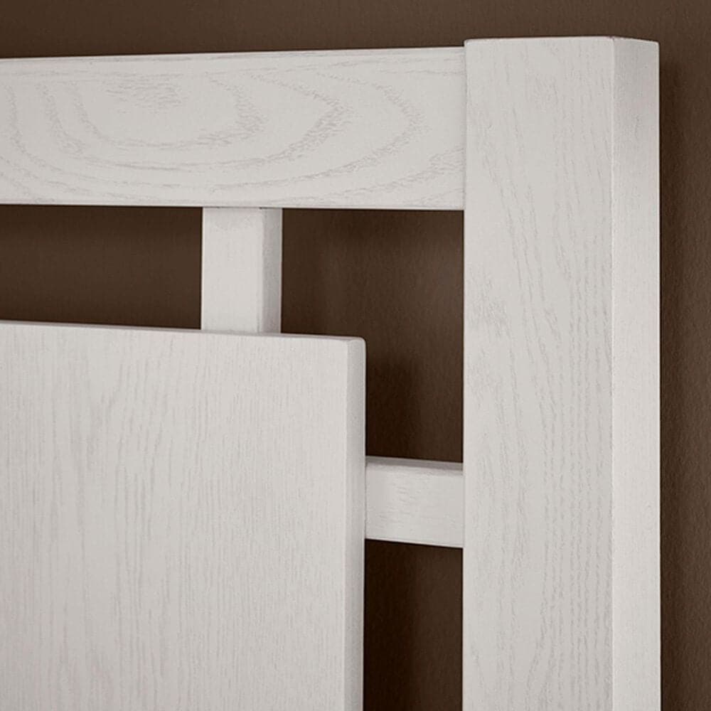 Viceray Collections Lodge and Loft Queen Floating Panel Bed in Soft White Oak, , large