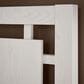 Viceray Collections Lodge and Loft Queen Floating Panel Bed in Soft White Oak, , large