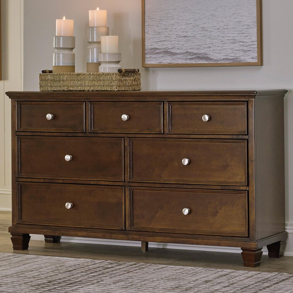 Ashley Danabrin 7-Drawer Dresser in Brown, , large