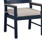 Ashley East Beach Arm Chair in Navy Blue and Driftwood (Set of 2), , large