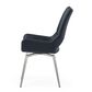 Global Furniture USA Swivel Dining Chair in Black, , large
