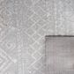 Safavieh Tulum TUL268F 5"3" x 7"6" Grey and Ivory Area Rug, , large