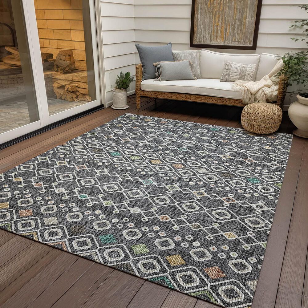 Dalyn Rug Company Portico PO4 Gray 10&#39; x 14&#39; Area Rug, , large
