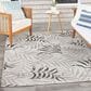 Nourison Garden Oasis Nature Grey 6" x 9" Indoor/Outdoor Area Rug, , large
