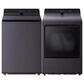 LG 5.3 Cu. Ft. Top Load Washer and 7.3 Cu. Ft. Gas Dryer with AI Sensing in Matte Black, , large
