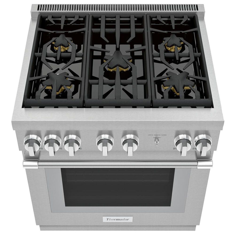 Thermador 4.4 Cu. Ft. Dual Fuel Range with Standard Depth in Stainless Steel, , large