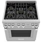 Thermador 4.4 Cu. Ft. Dual Fuel Range with Standard Depth in Stainless Steel, , large