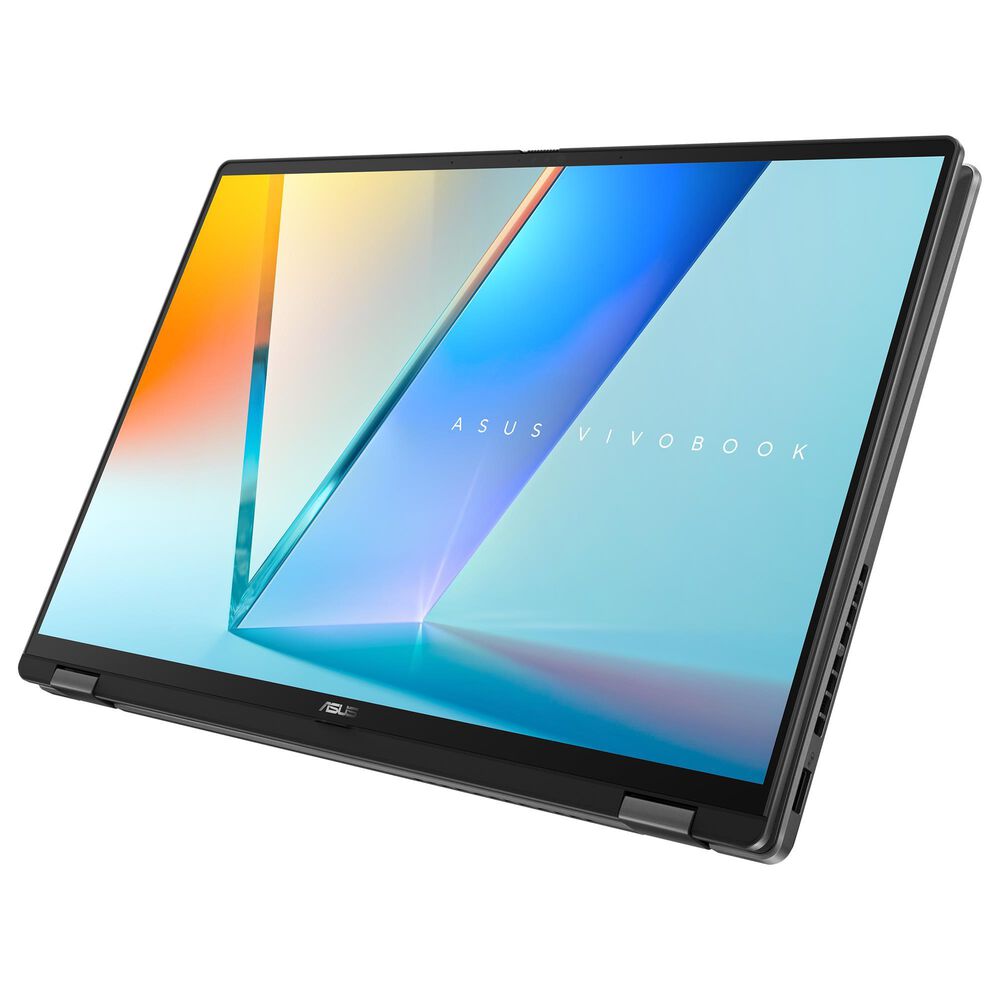 ASUS Vivobook 16 Flip Copilot+ PC 16" Touchscreen 2-In-1 Laptop | Intel Core Ultra 7 355 - 32GB RAM - Intel Graphics - 1TB SSD in Matte Gray, , large