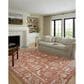 Loloi II Odette 4" x 6" Rust and Ivory Area Rug, , large