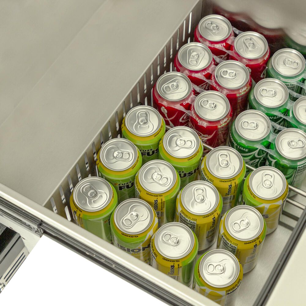 Blaze 5.1 Cu. Ft. Outdoor Double Drawer Refrigerator in Stainless Steel, , large