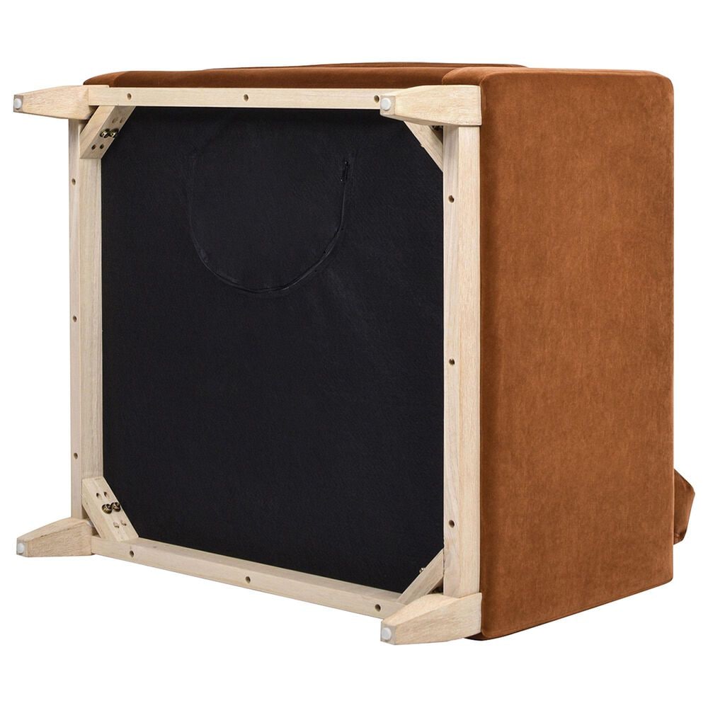 Jennifer Taylor Home Knox Accent Arm Chair in Burnt Orange, , large