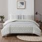 Pem America Mia 3-Piece King Comforter Set in Grey and Ivory, , large