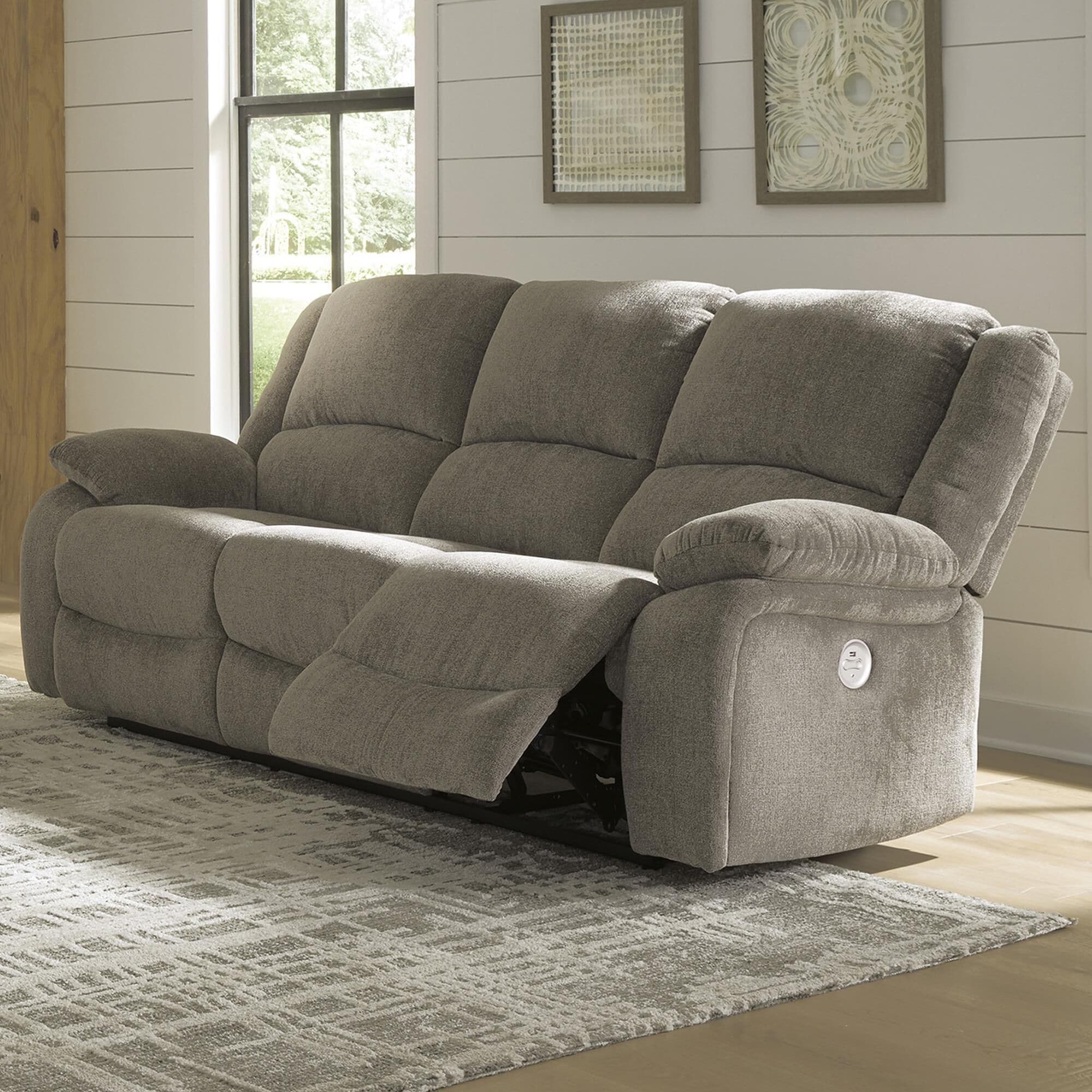 Ashley draycoll discount reclining sofa