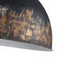 Golden Lighting Alison 8-Light Pendant with Weathered Black Shade in Vintage Gold, , large