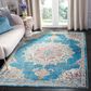 Safavieh Aria ARA103N 3" x 5" Blue and Ivory Area Rug, , large