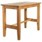 Santa Fe Rustic Rustic Furniture Counter Height Table in Light Wax - Table Only, , large
