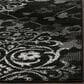 Safavieh Adirondack ADR114A-4SQ 4" x 4" Black/Silver Square Rug, , large