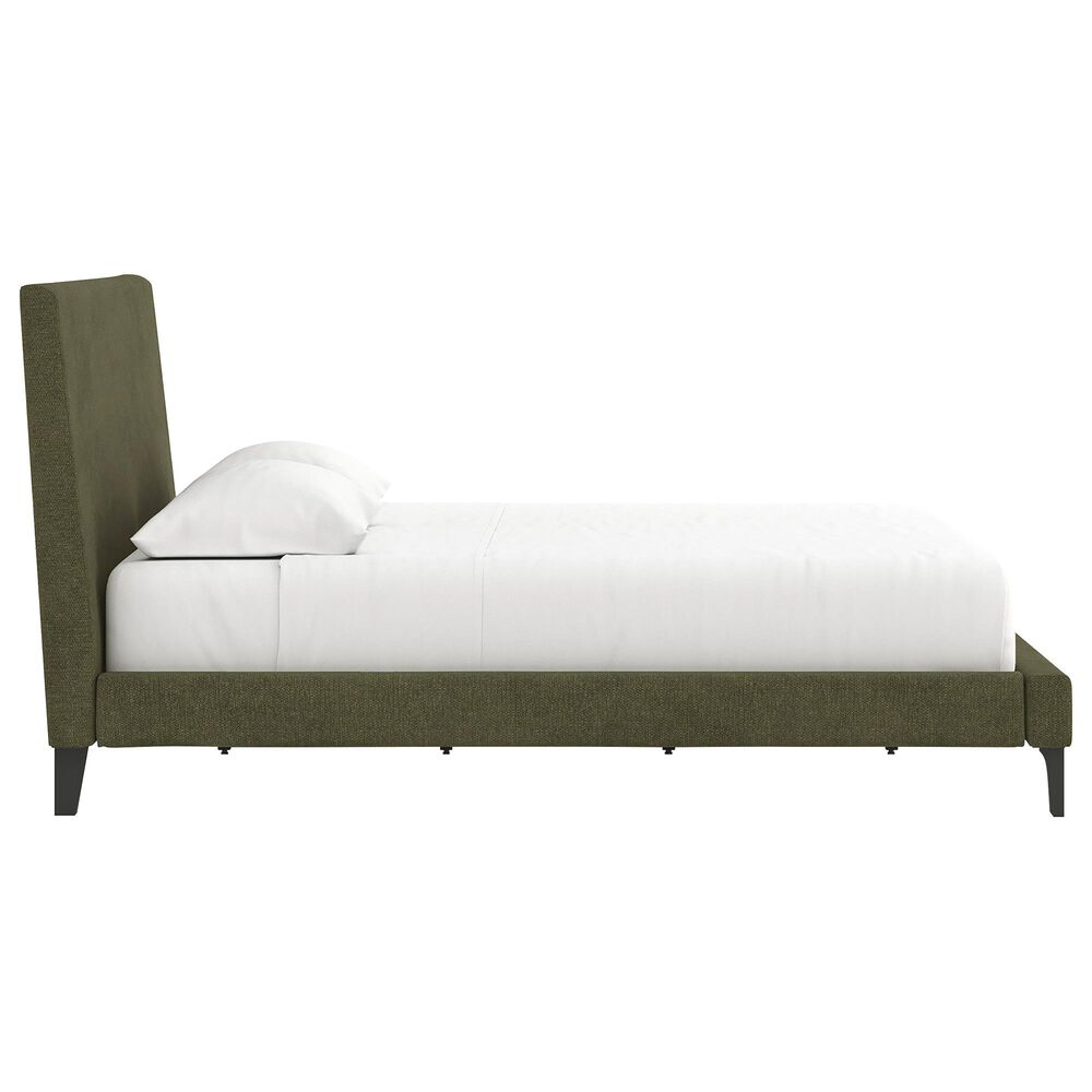 Ashley Chirason King Platform Bed in Sage Green, , large