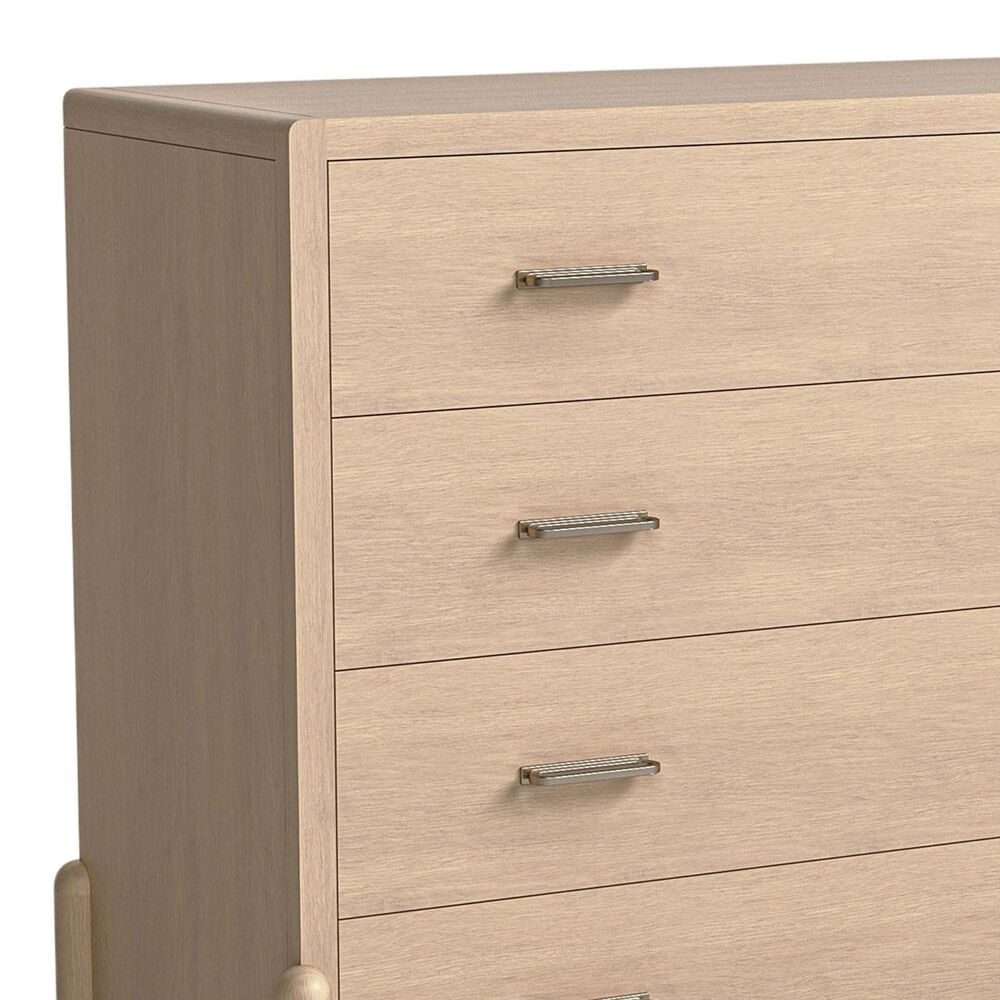 Stickley Furniture Lucerne 4 Drawer Chest in Sunwashed Linen, , large