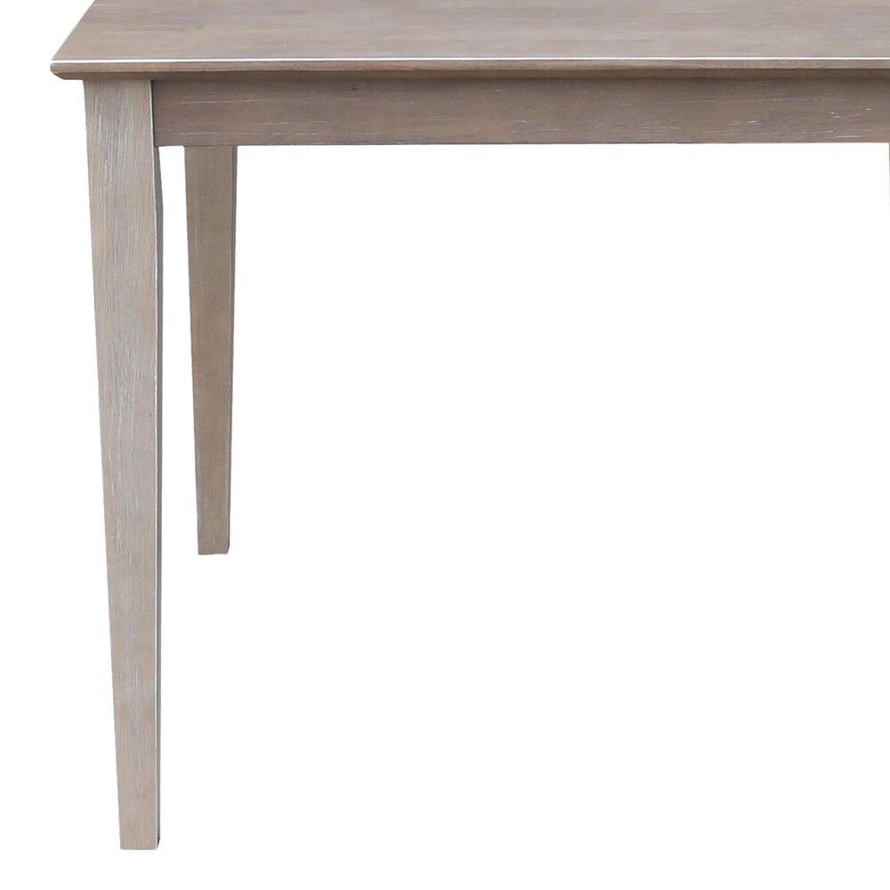 International Concepts 5-Piece 36&quot; Dining Set in Graywashed and Clay Taupe, , large