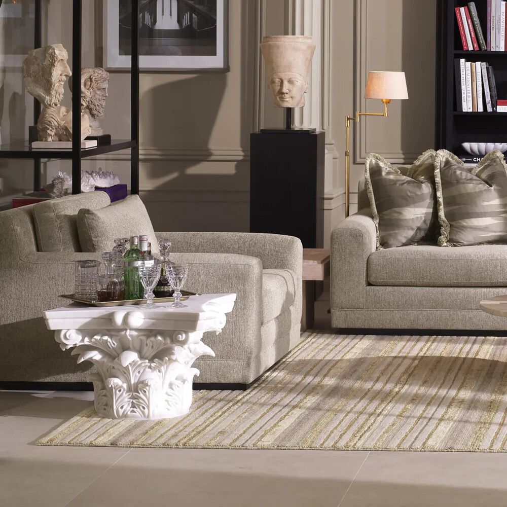 Eichholtz Manhattan Stationary Sofa in Hunt Chenille Taupe, , large