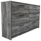 Ashley Baystorm 3-Piece King Bedroom Set in Gray, , large