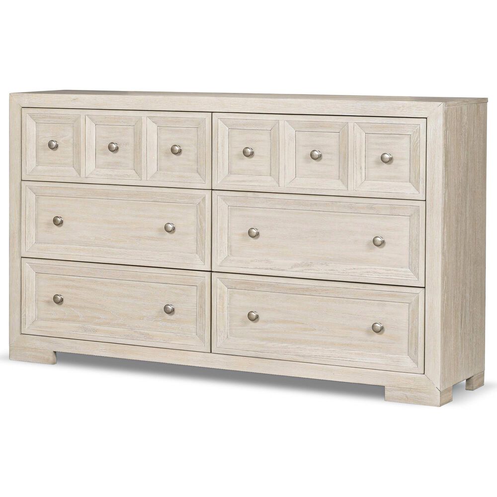Furniture of America Hatton Cross 6-Drawer Dresser in Tawny, , large