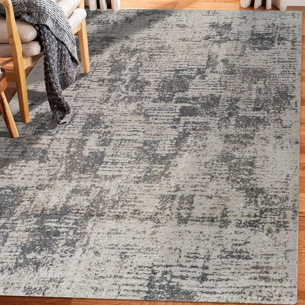 Amer Rugs Yasmin 5&#39;3&quot; x 7&#39;3&quot; Beige and Gray Area Rug, , large