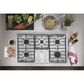 GE Appliances 36" Built-In Gas Cooktop in Stainless Steel, , large