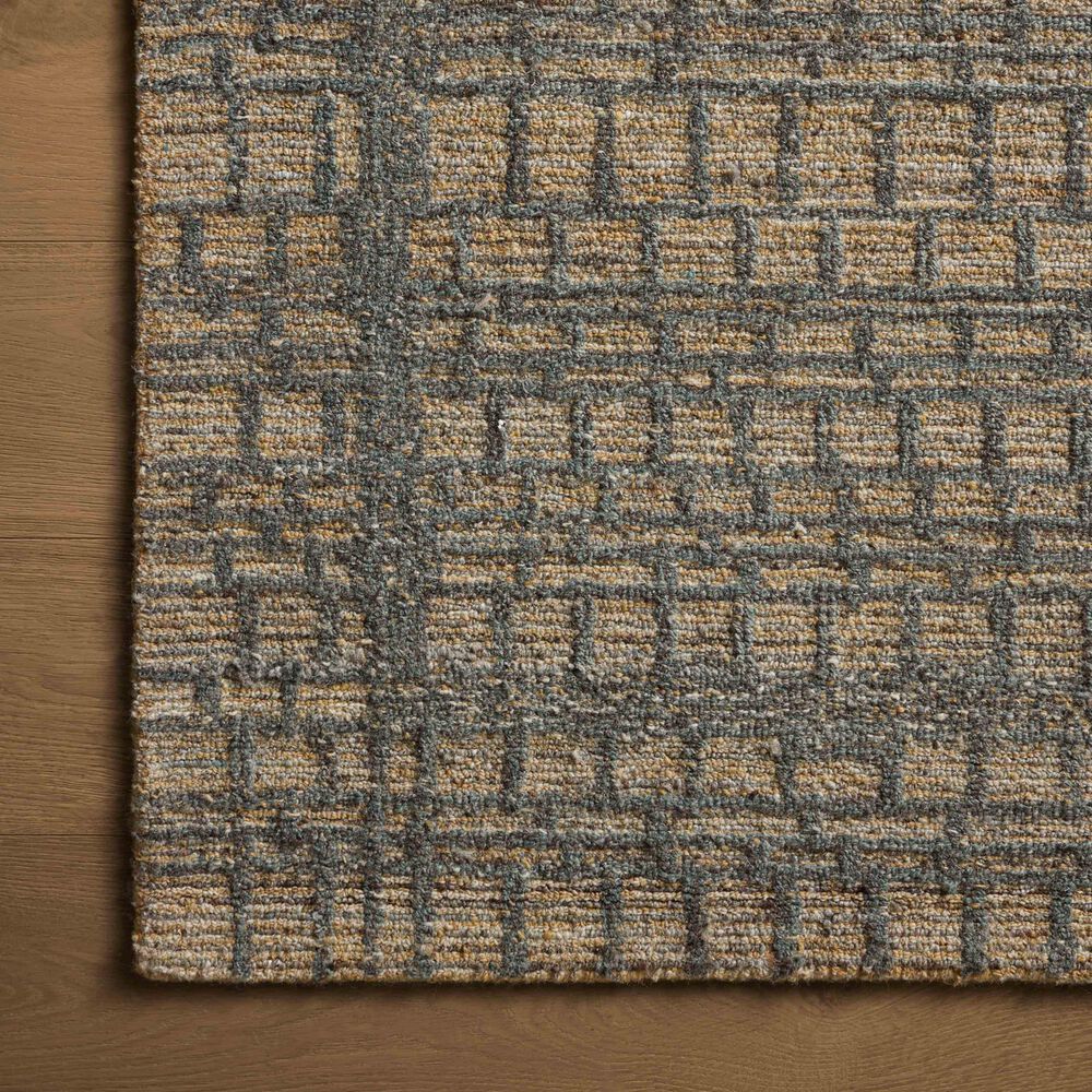 Loloi Elias Wheat and Charcoal 5&#39; x 7&#39;6&quot; Area Rug, , large