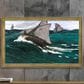 Deco TV Frames Slim 50" Frame Bezel for Samsung the Frame TV in Industrial Brass, , large