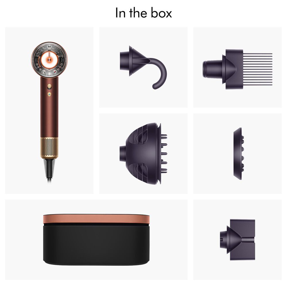 Dyson Supersonic Nural Hair Dryer in Plum and Copper, , large