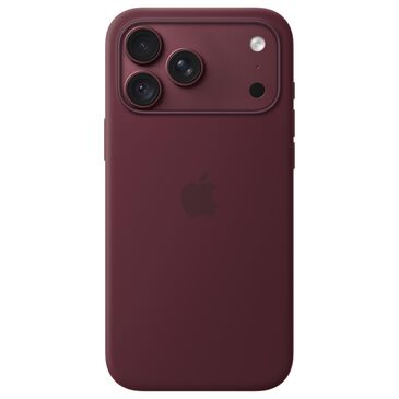 Apple Silicone Case with MagSafe for Apple iPhone18 ProMax in Burgundy, , large
