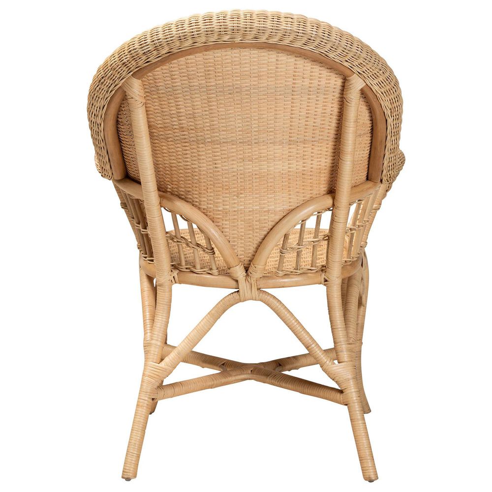 Baxton Studio Ratu Accent Chair in Natural Brown, , large