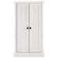 Crosley Furniture Seaside Accent Cabinet in White, , large