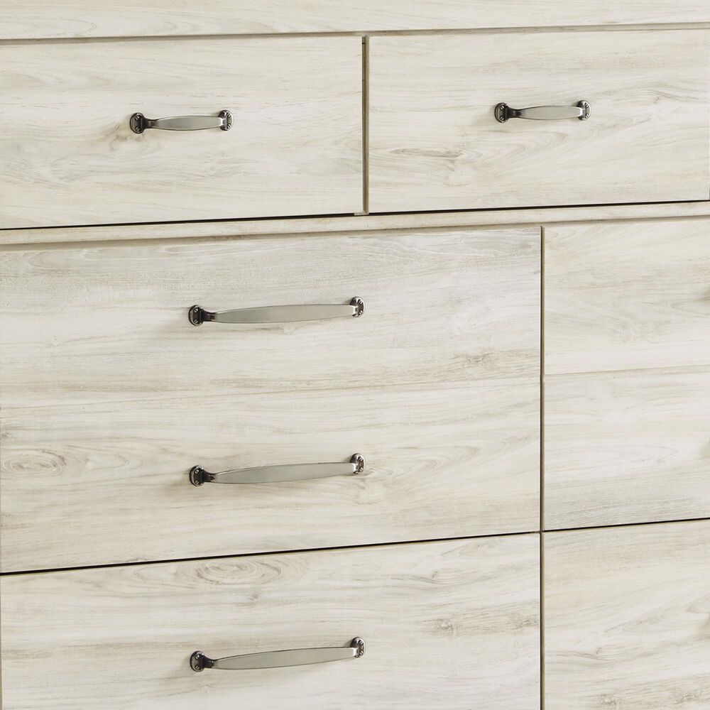 Ashley Bellaby Dresser and Mirror in Whitewash, , large