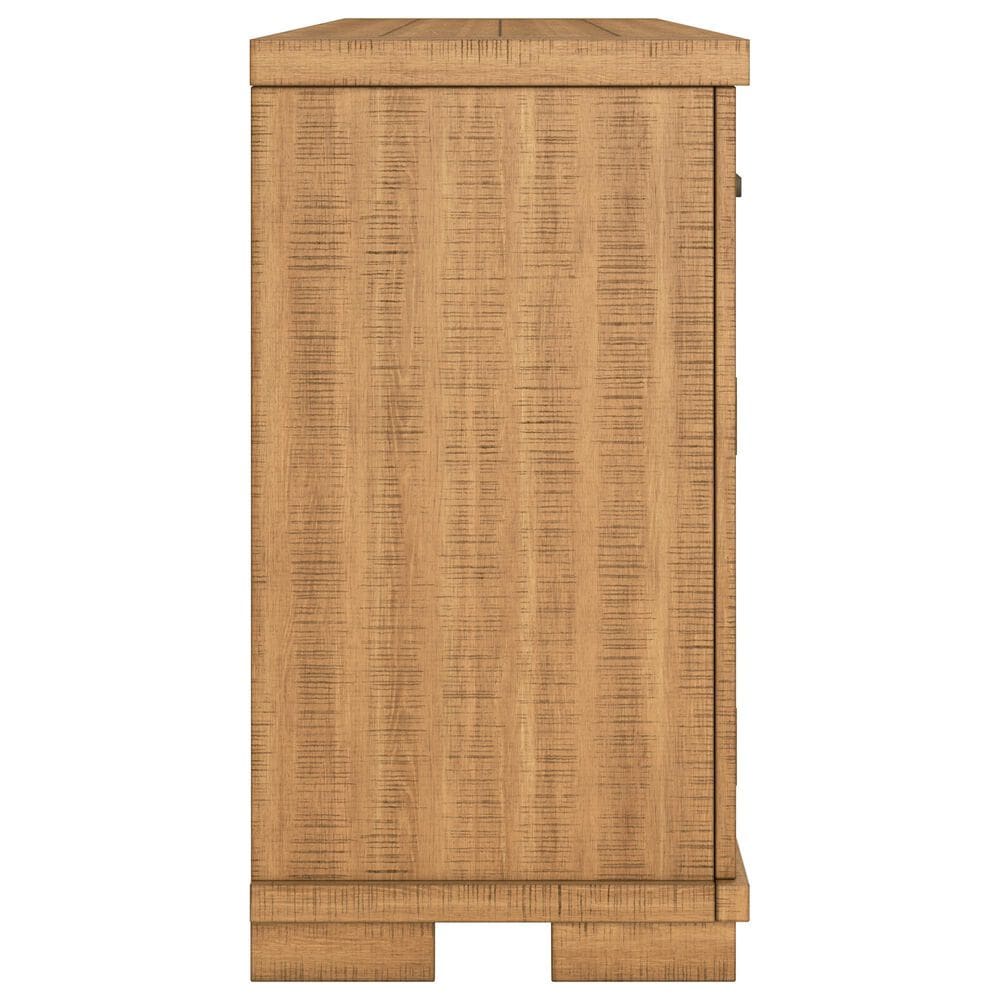 Signature Design Havonplane Dining Server in Distressed Light Brown, , large