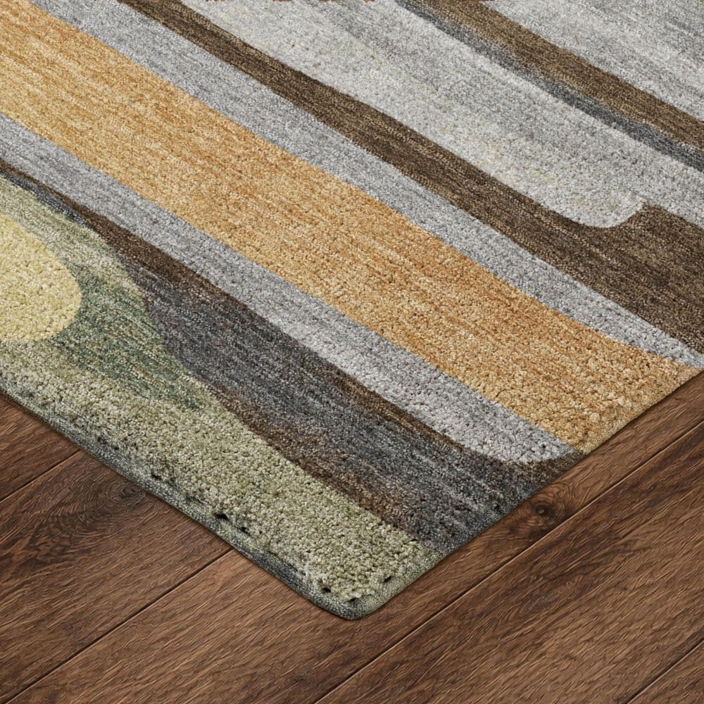 Dalyn Rug Company Kenner KN7 Chocolate 2'3" x 7'6" Runner, , large