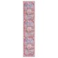 Safavieh Serapi SEP550 2" x 9" Light Blue and Red Runner, , large