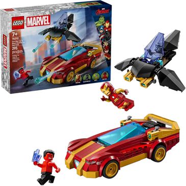 LEGO Marvel Iron Man Car & Black Panther vs. Red Hulk, , large