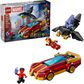 LEGO Marvel Iron Man Car & Black Panther vs. Red Hulk, , large