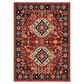 Oriental Weavers Lilihan Medallion 2061V 9"10" x 12"10" Red Area Rug, , large