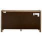 Riverside Furniture Henderson Rustic 6 Drawer Dresser and Mirror in Toasted Pecan, , large